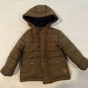 Little Me boys winter coat 18 months good condition